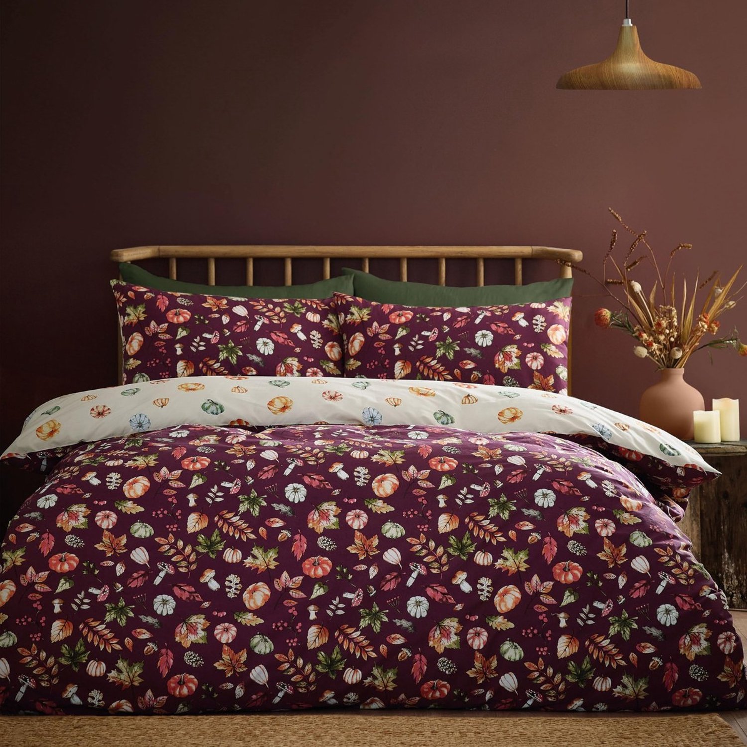 Duraxl Dekbedovertrek - Kingsize 220 x 230 cm - Plum Paars