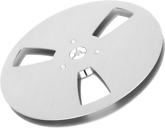 Lege 1/4 Inch 7 Inch Tape Reel van Aluminium voor Opname en Takeup - Perfect voor Audioproductie en Bandopnames — afbeelding 3