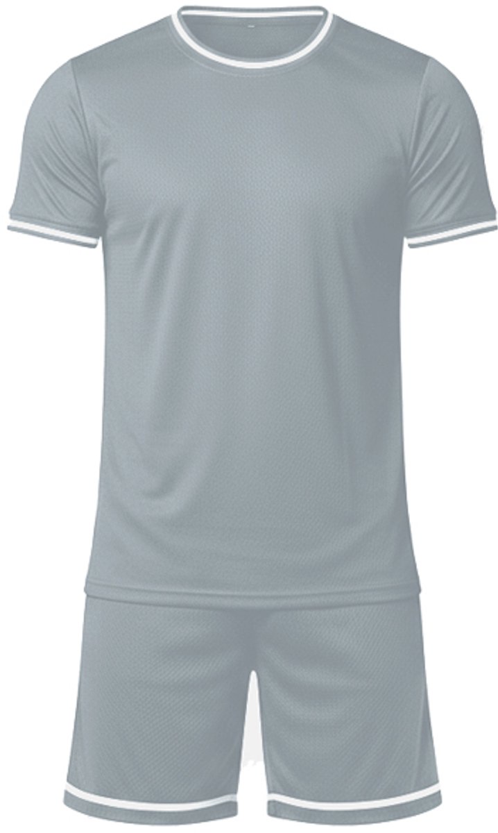 Outspot - 2-delige sportset voor heren - Grijs - L