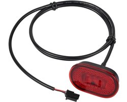 Scooter Tail Light LED Tail Light with IPX4 Waterproof Compatible with Xiaomi 4 Ultra Electric Scooter - ShopVlot