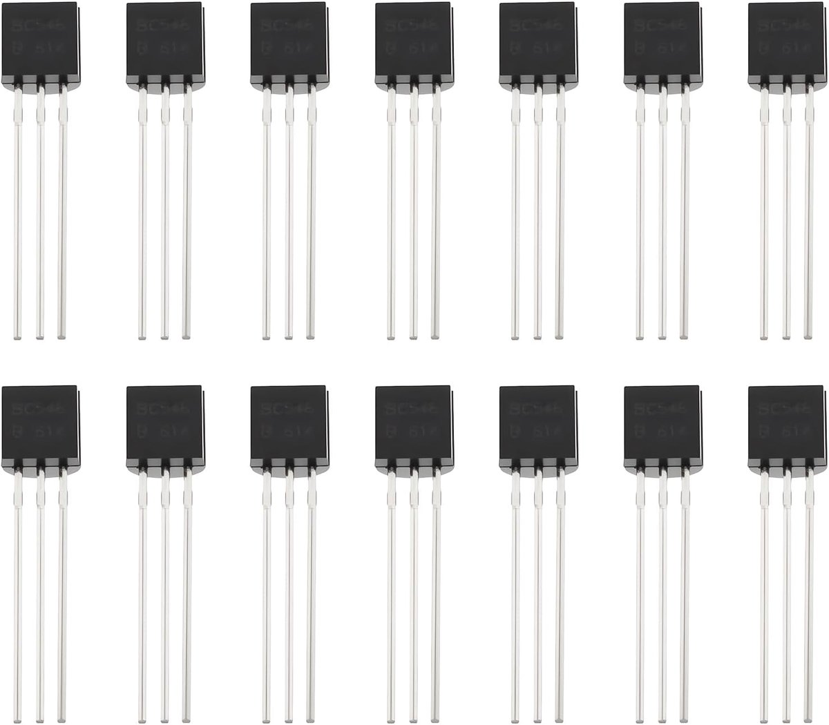 NPN transistor 50 stuks - BC548B - laaggeluid - ideaal voor audioversterkers - ShopVlot