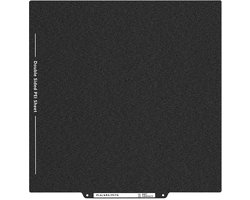 Neptune 4 Plus dubbelzijdige PEI bouwplaat, 3D-printer, zwart getextureerd PEI-platform voor Elegoo Neptune 3 Plus, Kobra 2 Plus, 330 x 330 mm