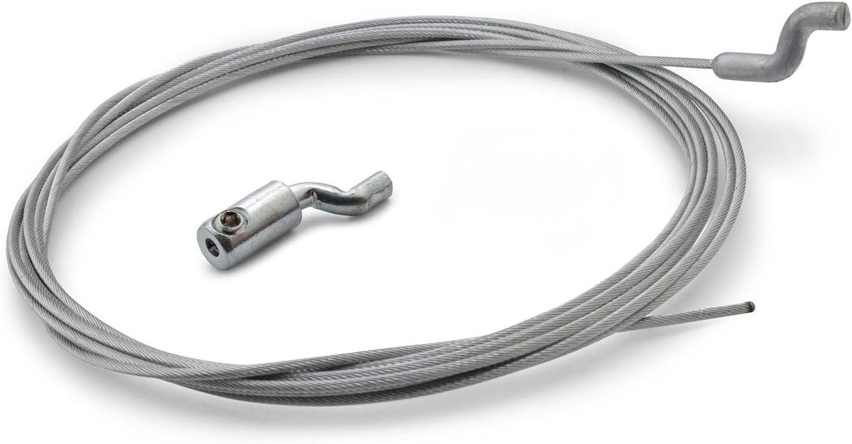 Z-eindstuk, universele gaskabel met schroefnippel, flexibele kabel voor grasmaaier, mini bike, go-kart, tractor, bosmaaier en remkabel