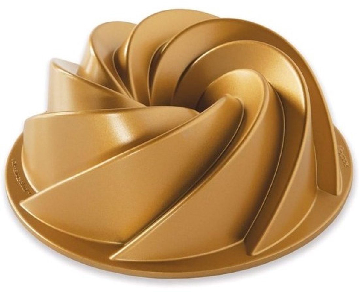 Tulbandvorm met filigraan inkepingen - Aluminium - 21,6 x 21,6 x 10,2 cm - Voor hobbybakkers