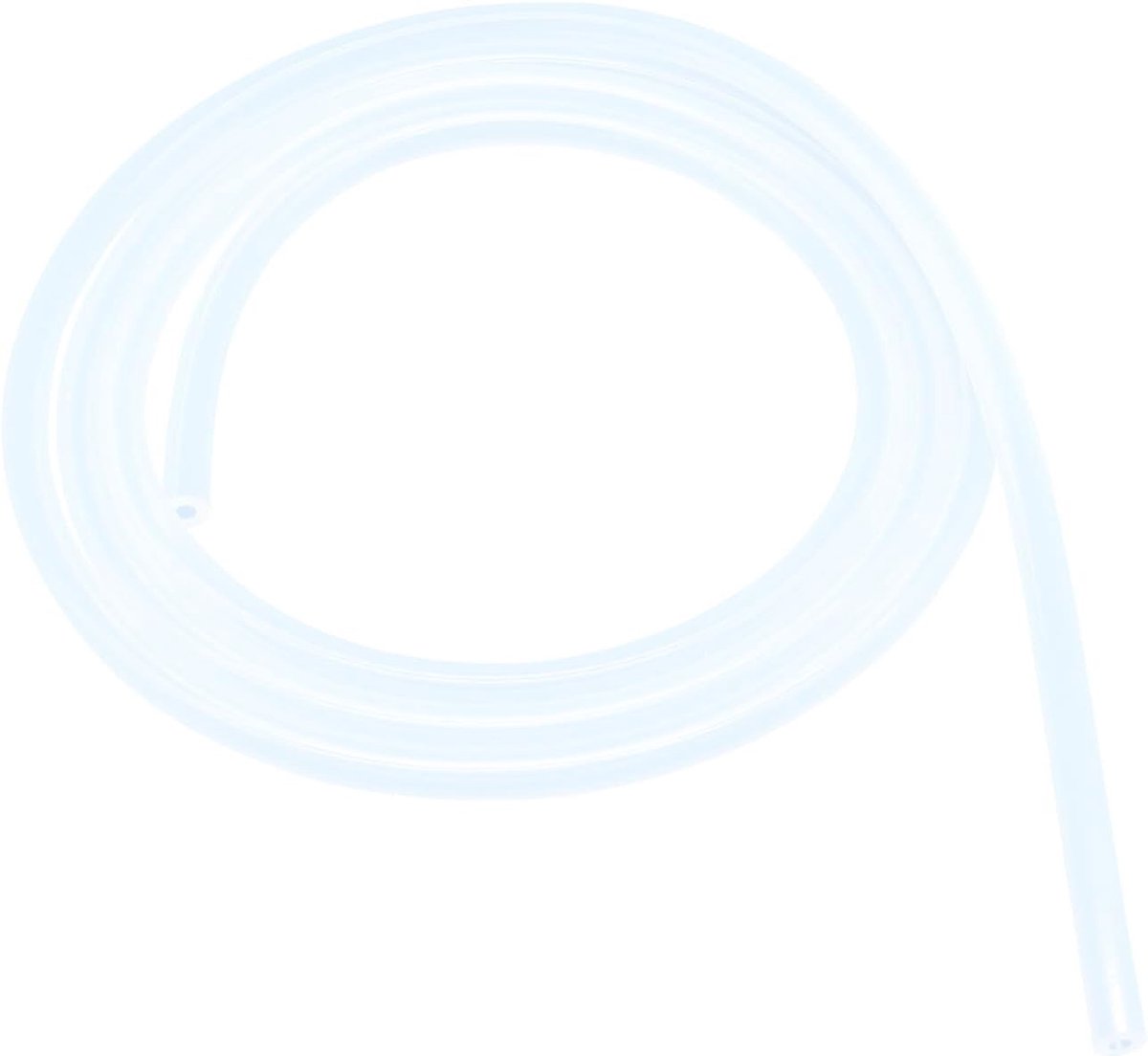 Siliconen slang, lengte 1,5 meter, 8 mm ID x 12 mm OD flexibele transparante voedselveilige slang water slang