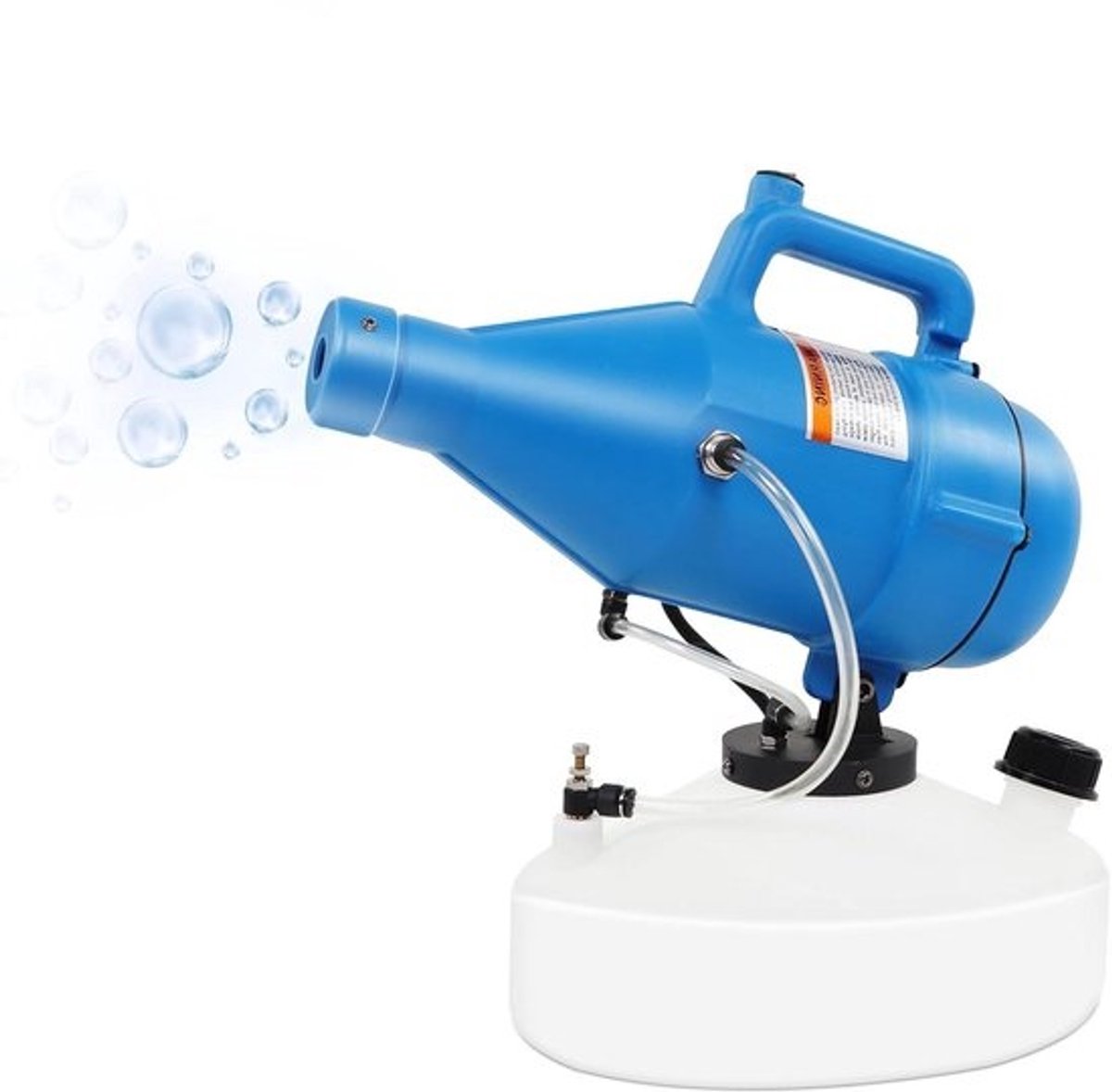 Elektrische draagbare spuitmachine 4,5L voor binnen en buiten - ULV-fogger - mist cold fogger - spuitafstand 8-10M