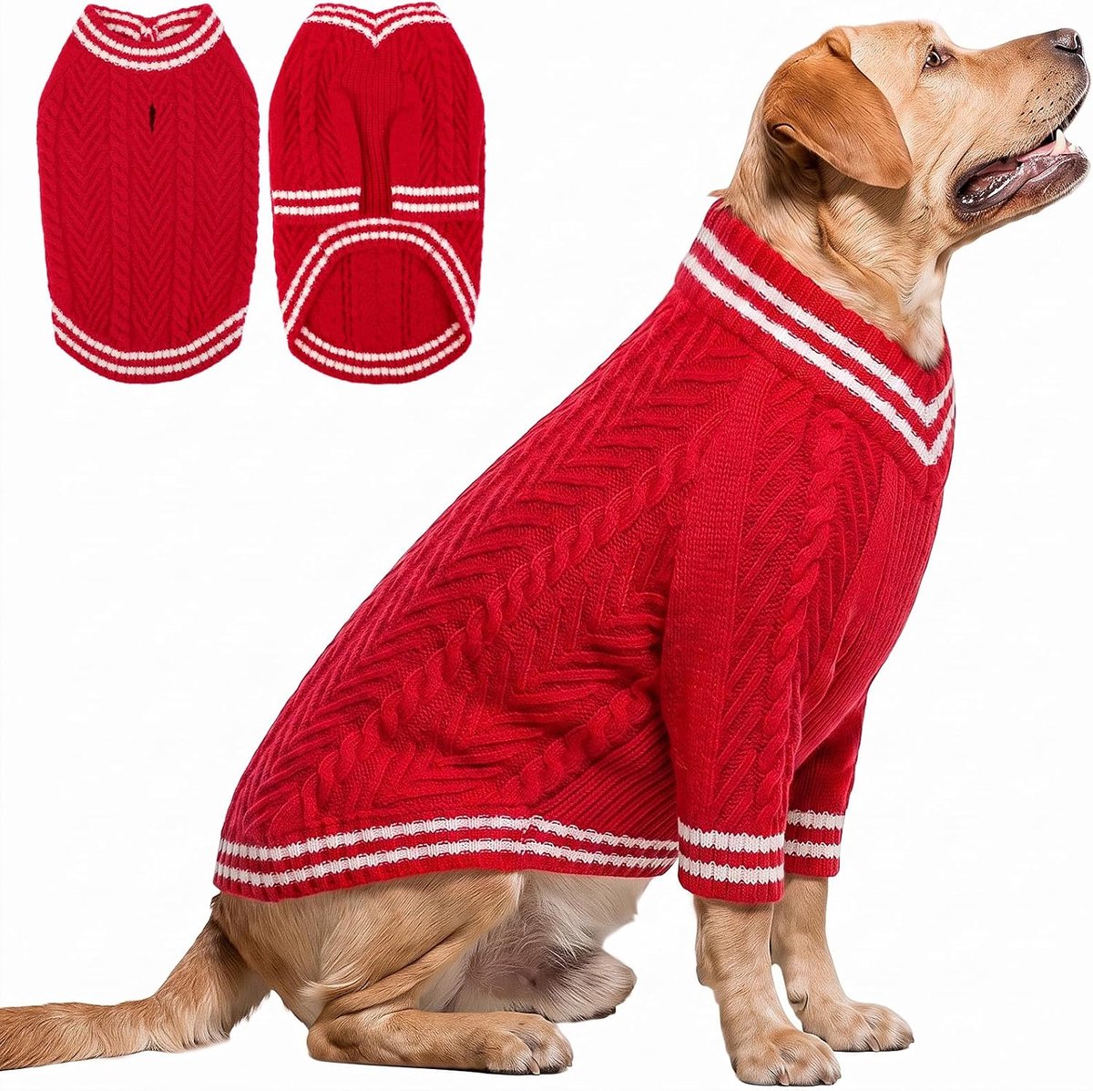 Hondentrui voor grote honden, zacht, rekbaar, XL