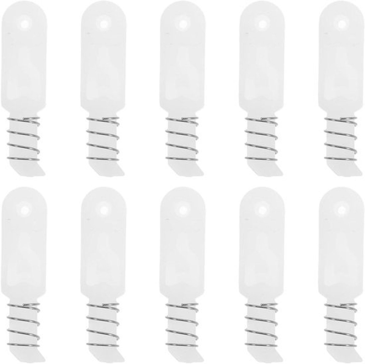 Onderdelen voor cassettedecks - Reparatieset voor pauzeknop - Audioreparaties - Veermechanisme - 1.95 cm - Diverse kleuren