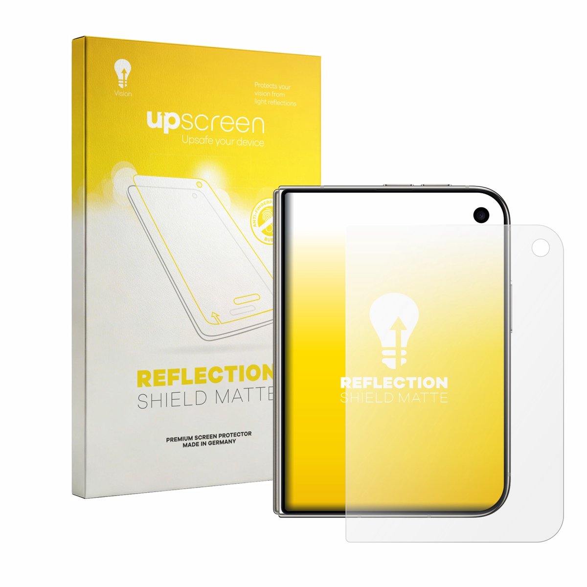 upscreen - Screenprotector voor Apple iPhone Duo - Folie Beschermfolie anti glare matte