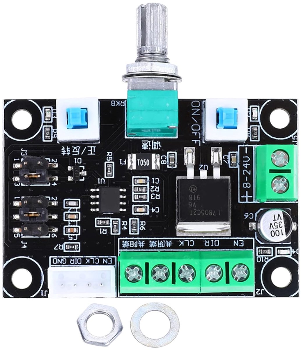 Dailygoods- Stappenmotor Controller - Puls Signaalgenerator - Positieve/Negatieve Rotatiecontrole - Aandrijfregelaar - Kunststof - Afmetingen 38,6 x 58 mm - Motorcontroller