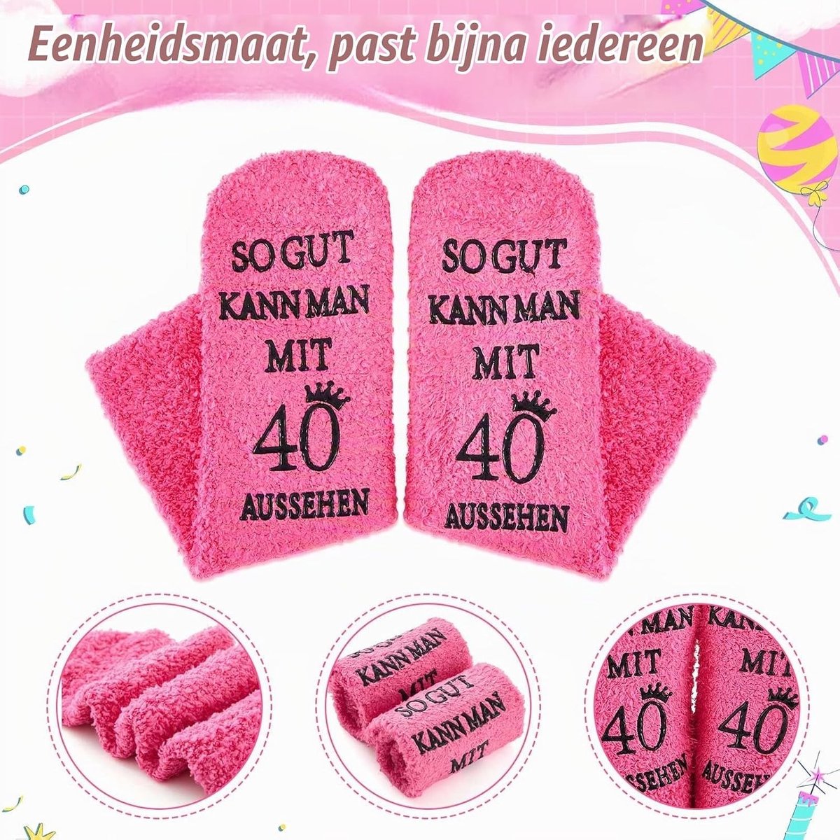 Dameshandtas voor 6 Flessen, Gevoerde Flessentas, Grappige Sokken, Cadeau voor Vrouwen, Roze, 21 x 14 x 15 cm, Verjaardagscadeau, Feestaccessoires