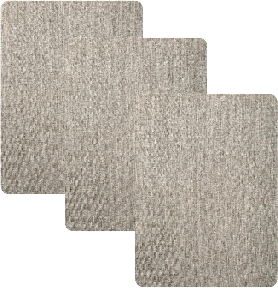 Zelfklevende stofreparatiepleisters, 3 stuks, groot formaat 28 x 28 cm, snijbare herstelpleisters voor bank, bank, autostoel, kleding, tassen, reparatie van huisdieren