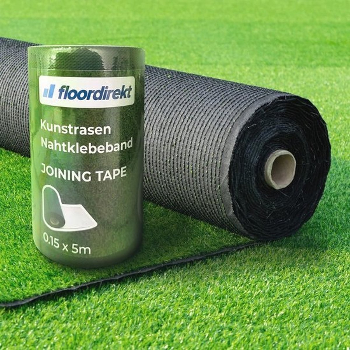 Zelfklevend plakband - Voor kunstgras - 15 cm x 5 m - Naadband voor grastapijt