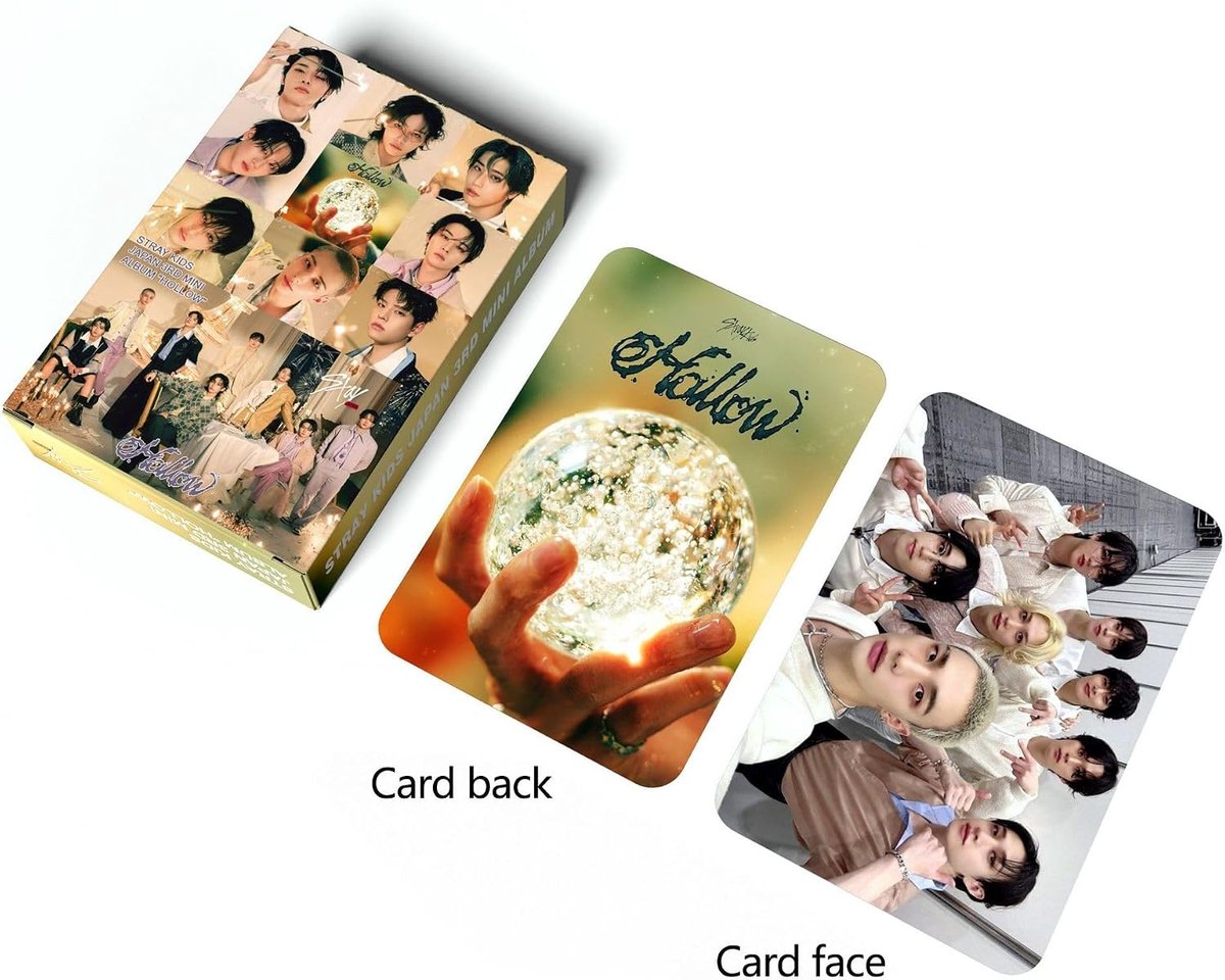Kids fotokaarten, Stray Kids Lomo Card, SK fotokaarten, 55 stuks | Stray Kids《Hollow》Nieuwe albumkaarten, StrayKids Lomo kaarten, must-have voor fans