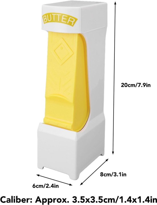 Praktische Botermolen met RVS Mes - Eenvoudige Dispenser voor Brood, Kaas en Koekjes — afbeelding 5