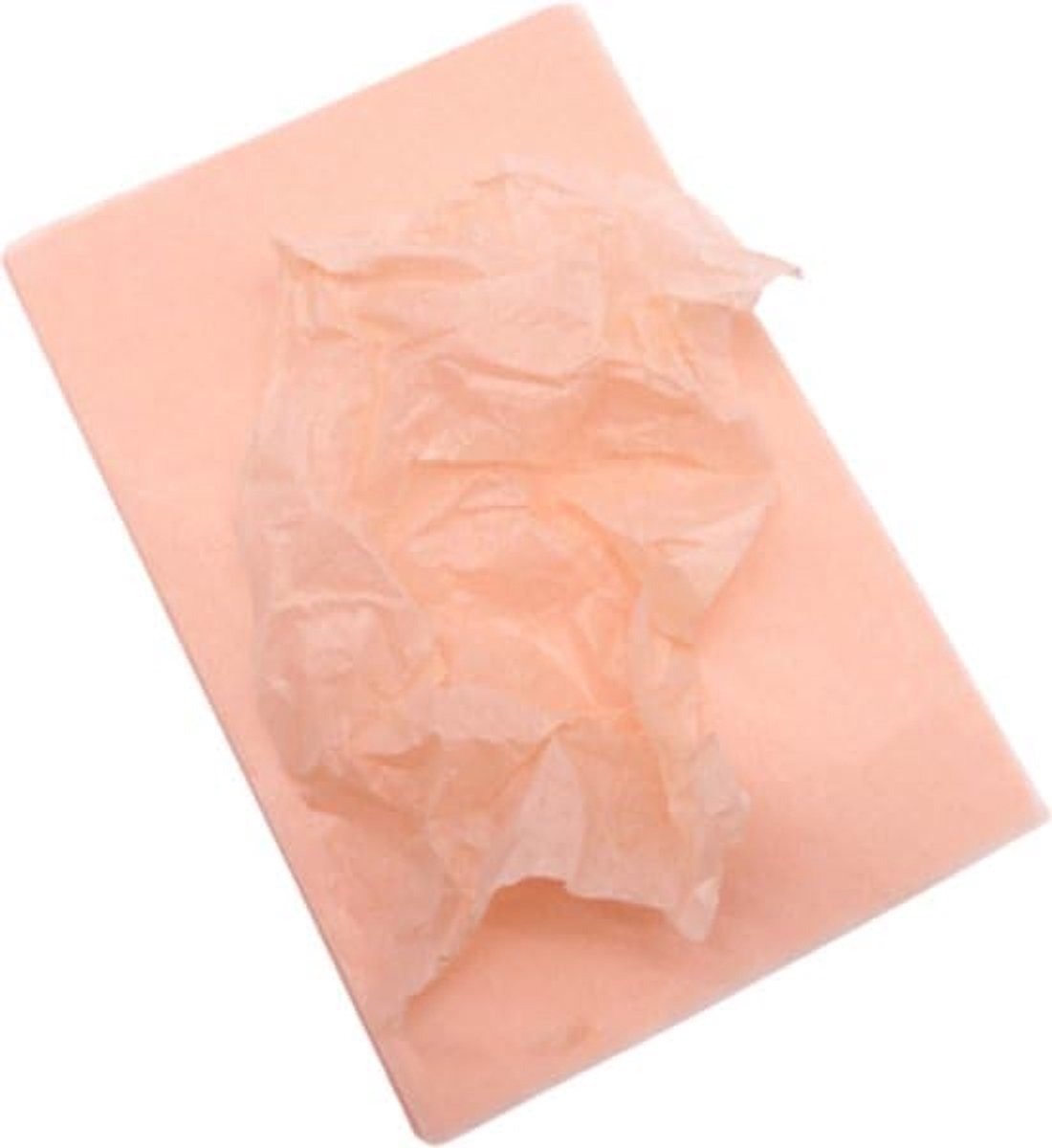 Zijdepapier Licht oranje 210 300mm Vloeipapier tissue vloei papier knutselen