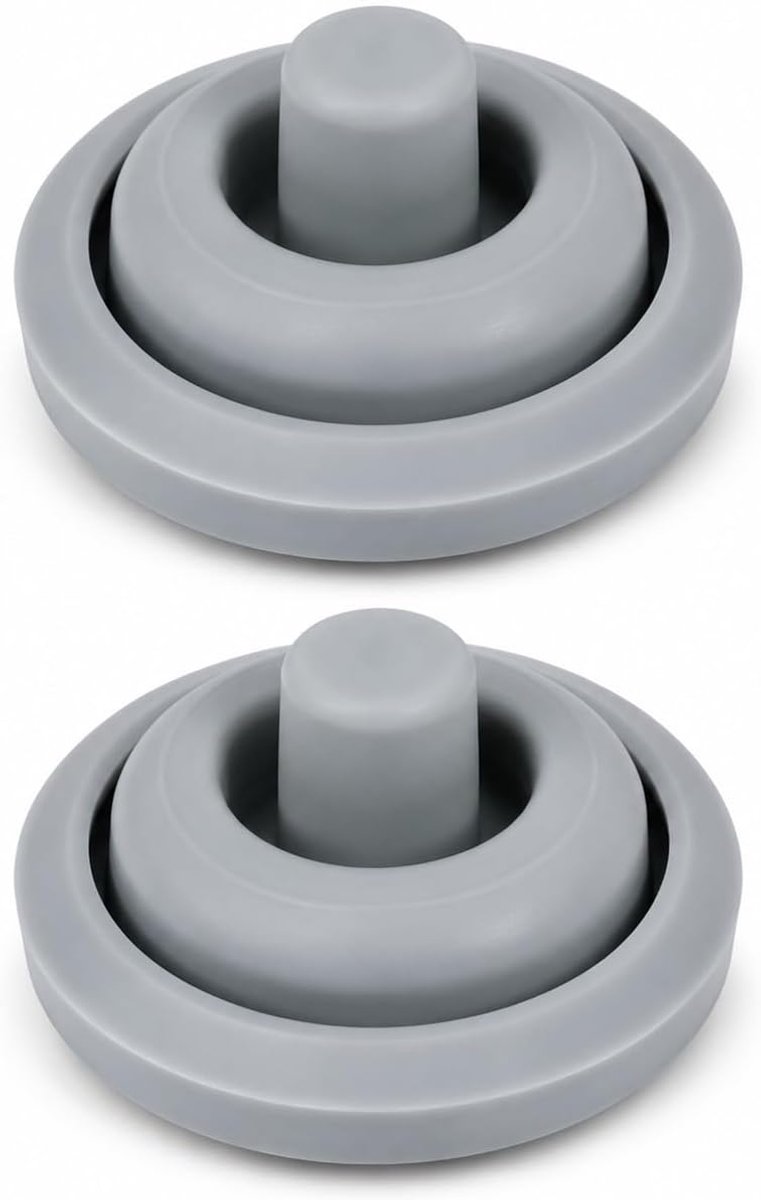 2 reserveafdichtingen voor snelkookpannen WMF Perfect en Perfect Plus, afdichtingen voor snelkookpan 18 cm - 22 cm, vervanging voor kooksignaal voor snelkookpan 2,5 l tot 8,5 l, veiligheidsafdichting