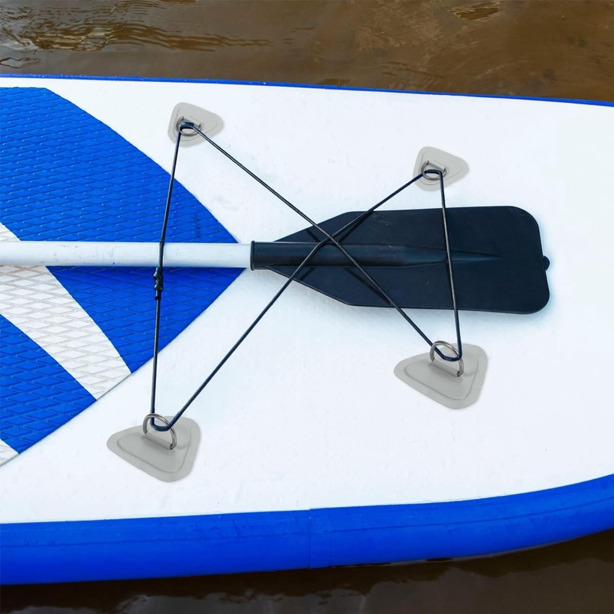 Dailygoods - 4-delige D-Ring Patches voor Kajak en Paddleboard