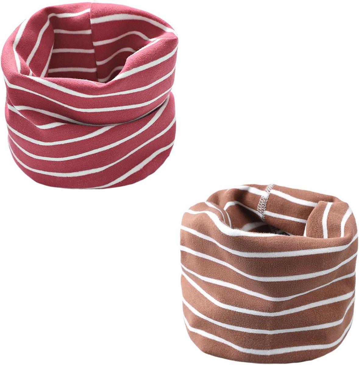 Sjaal voor kinderen, halsdoek, katoen, voor herfst en winter, multifunctioneel, winddicht, warm, voor jongens en meisjes