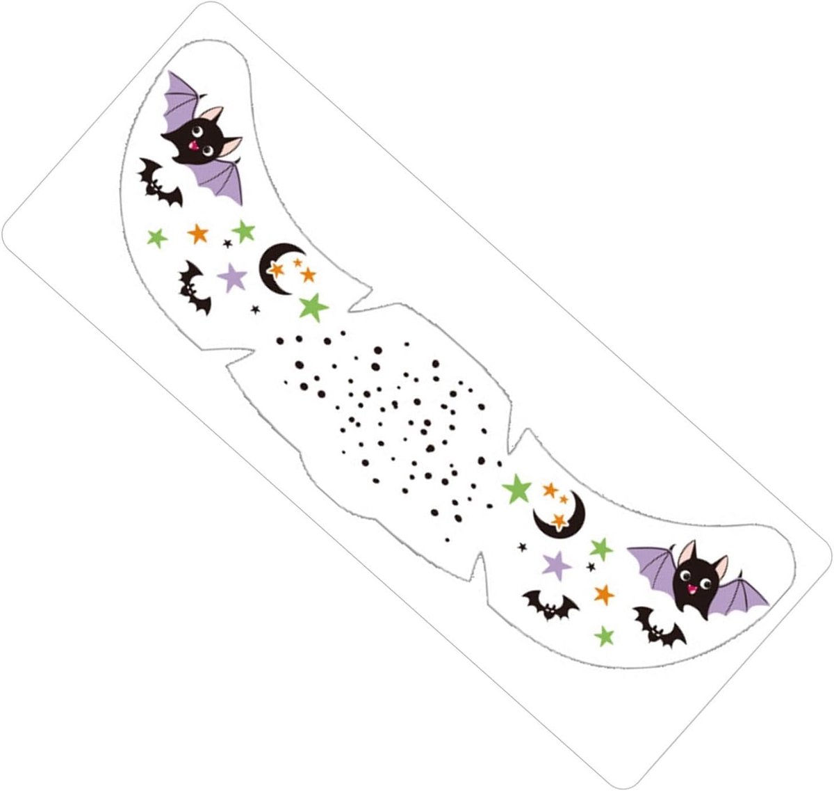 Tijdelijke Halloween Gezichtsstickers Tijdelijke Gotische Zelfklevende | Grappige Oog Eyeliner Stickers voor Verjaardag, Carnaval, Vakantie, Maskerade, Cosplay, Rollenspelen, Prom Par