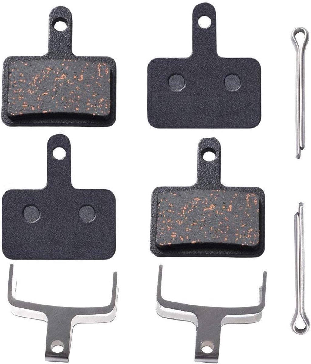 Tek fietsremblokken, remblokken voor Shimano M315, M355, M515, M525, C501, C601, M375, M395 en reserveonderdeel hetzelfde design remblokken (2 paar)
