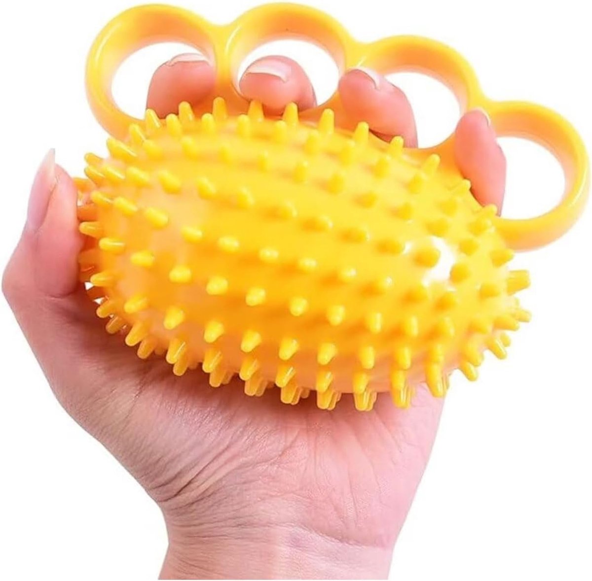 Handtrainer vingertrainer bal - kneedbal voor handtherapie, zachte bal antistressbal massagebal, versterking van de hand, vingertraining