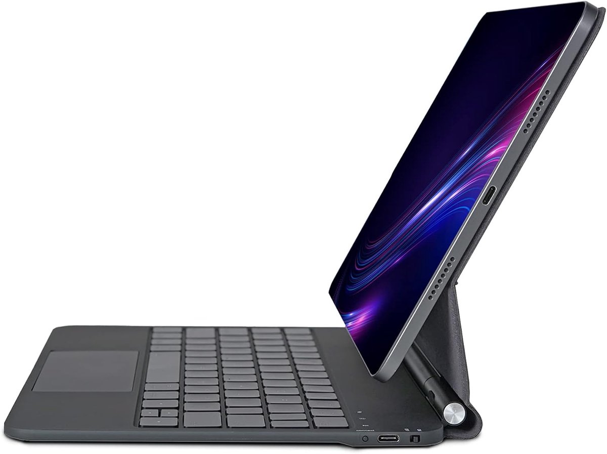 QWERTZ-indeling Magic Keyboard Case voor iPad Air 11 inch (M4 2026,M3/M2), Pro 11" (4e/3e/2e/1e generatie) & Air 5e/4e Gen 10,9", magnetische toetsenbordbehuizing met trackpad