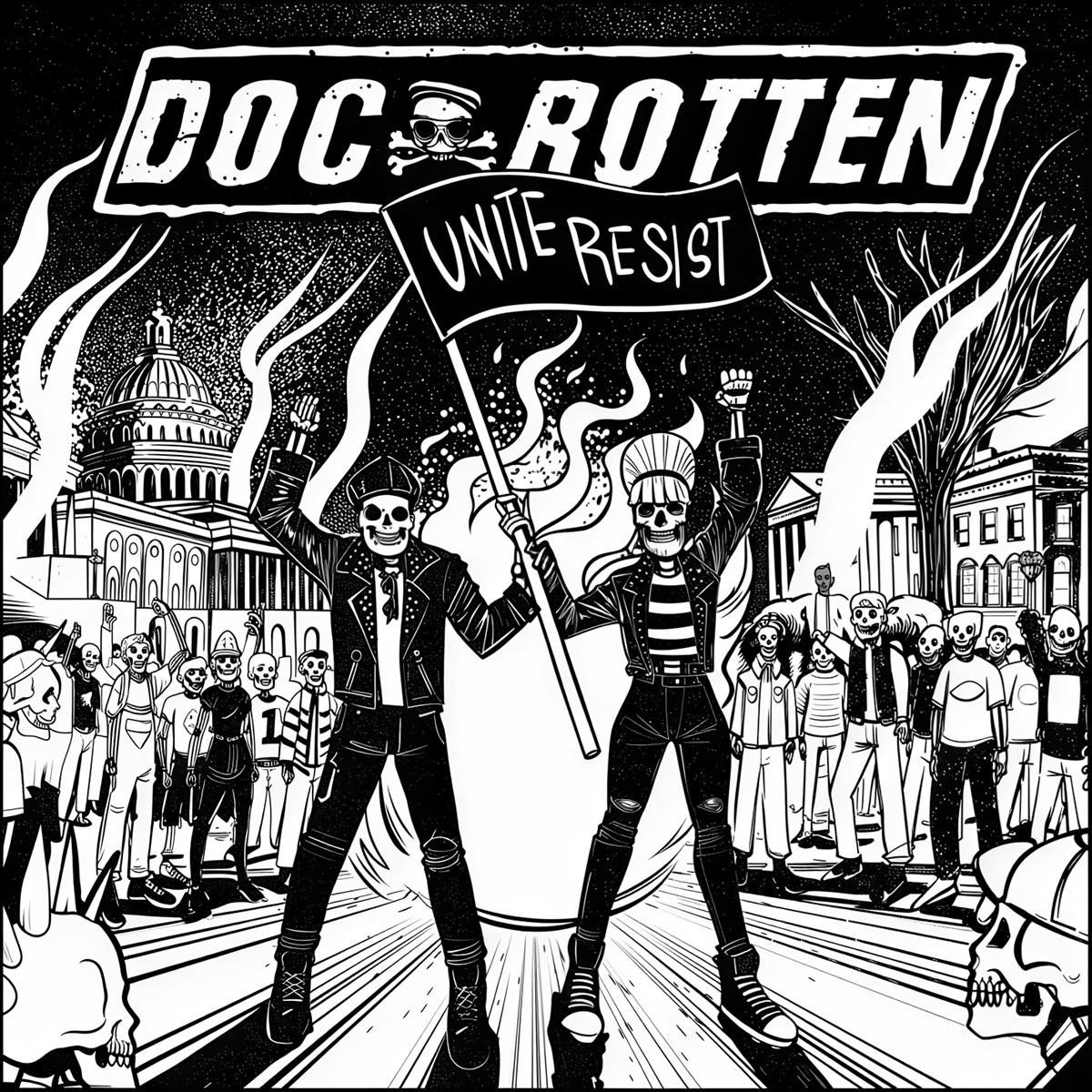 Doc Rotten - Unite Resist (LP)