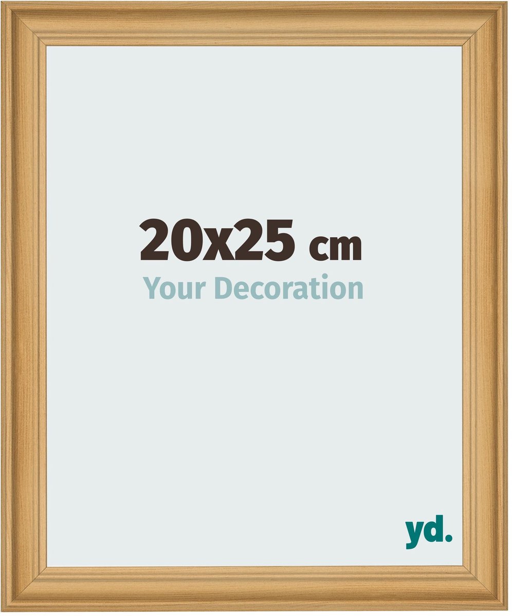 yd. Your Decoration - Fotolijst 20x25 cm - MDF - Dennen Houtnerf - Lazio