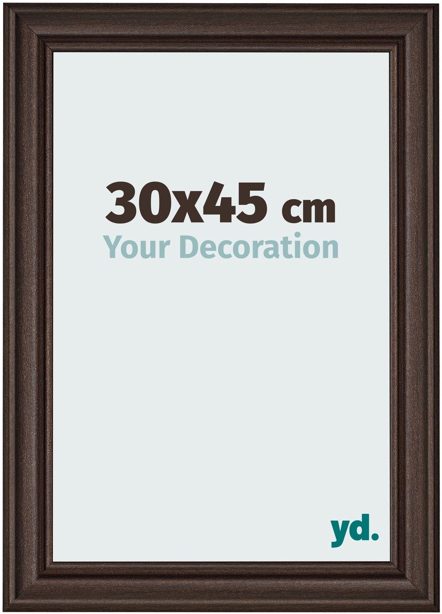yd. Your Decoration - Fotolijst 30x45 cm - MDF - Eiken Donker - Lazio