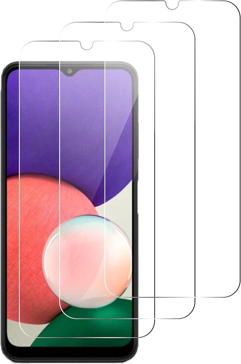 Protector voor Samsung Galaxy A23 4G / A23 5G [3 Stuks] gehard glas displaybeschermfolie schermbeschermer