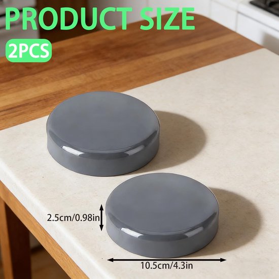 2 stuks Nutri kogeldeksels uitgerust met 2 kleine bekerborstels, hersluitbaar deksel met pakkingen voor NutriBullet - ShopVlot — afbeelding 5