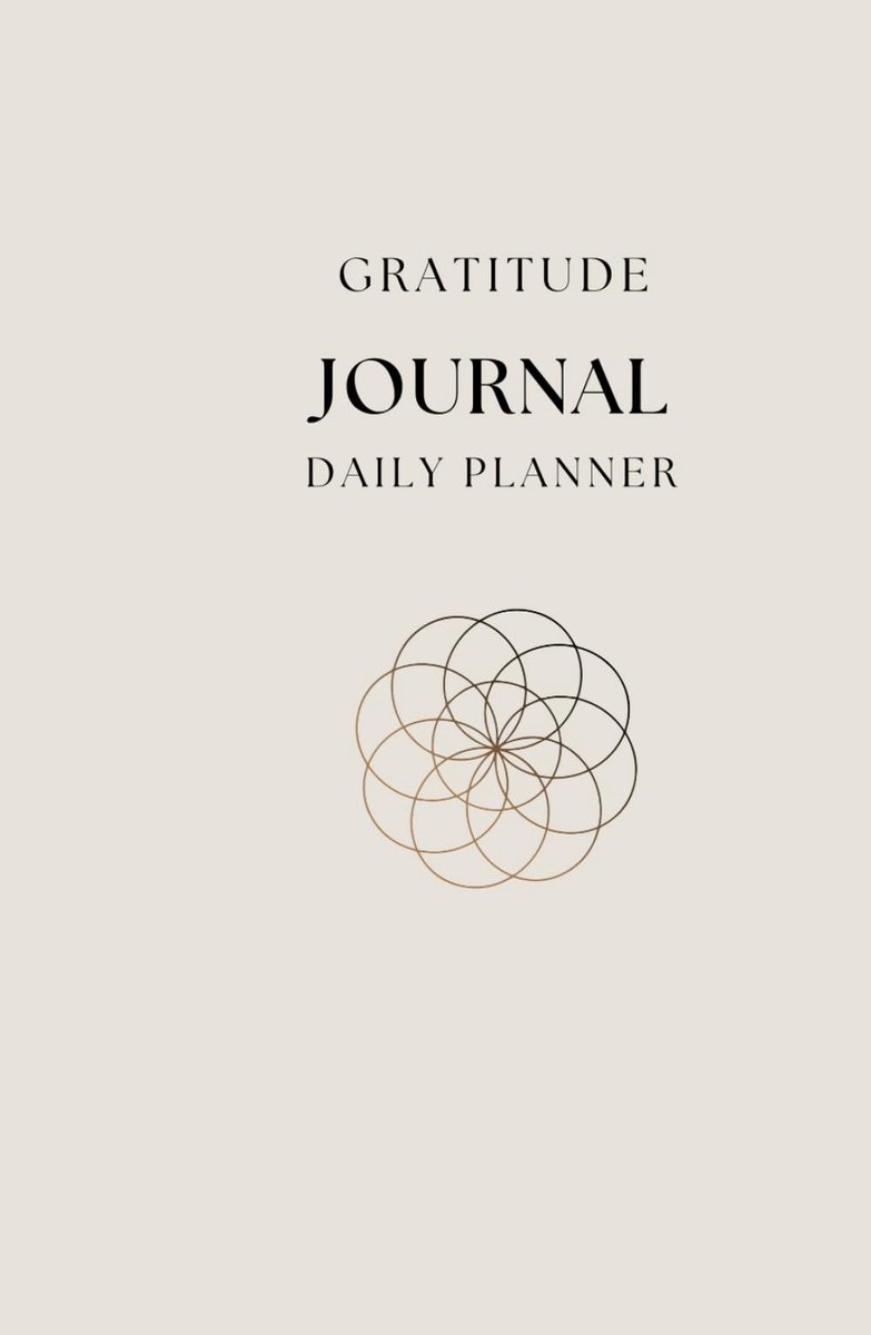 Modern Beige Gratitude Journal - ShopVlot