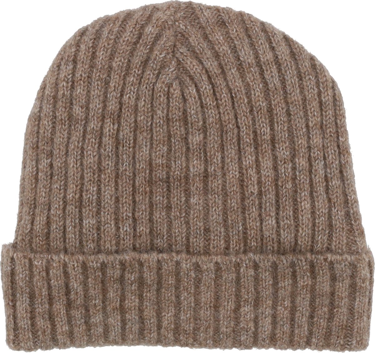 Puck Knit Muts – Taupe Melange