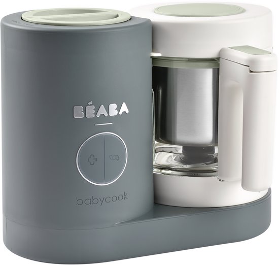 Béaba Babycook® Neo - 4-in-1 Stoomkoker - Babyvoeding Bereider - Foodprocessor - 1250 ml - Grijs van BEABA — afbeelding 5