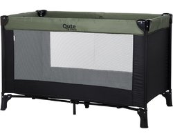 Qute Q-Sleep Campingbedje Olijfgroen / Zwart