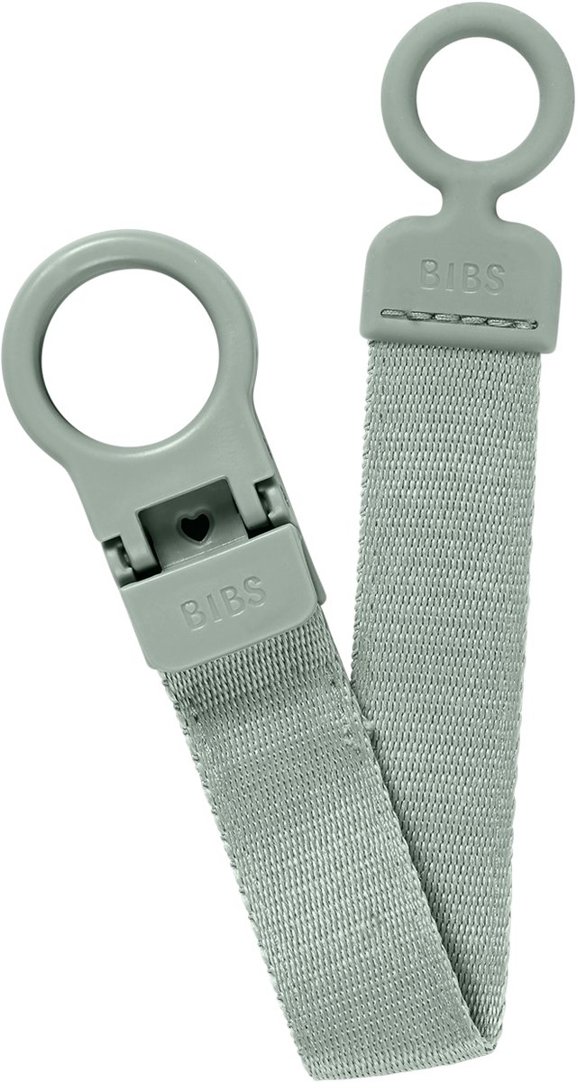 BIBS Lus-speenclip - Soepele, veilige bediening met één hand, past op alle BIBS en de meeste merken, machinewasbaar, slank profiel voor comfort, leeftijd 0+ - Sage van BIBS — afbeelding 5