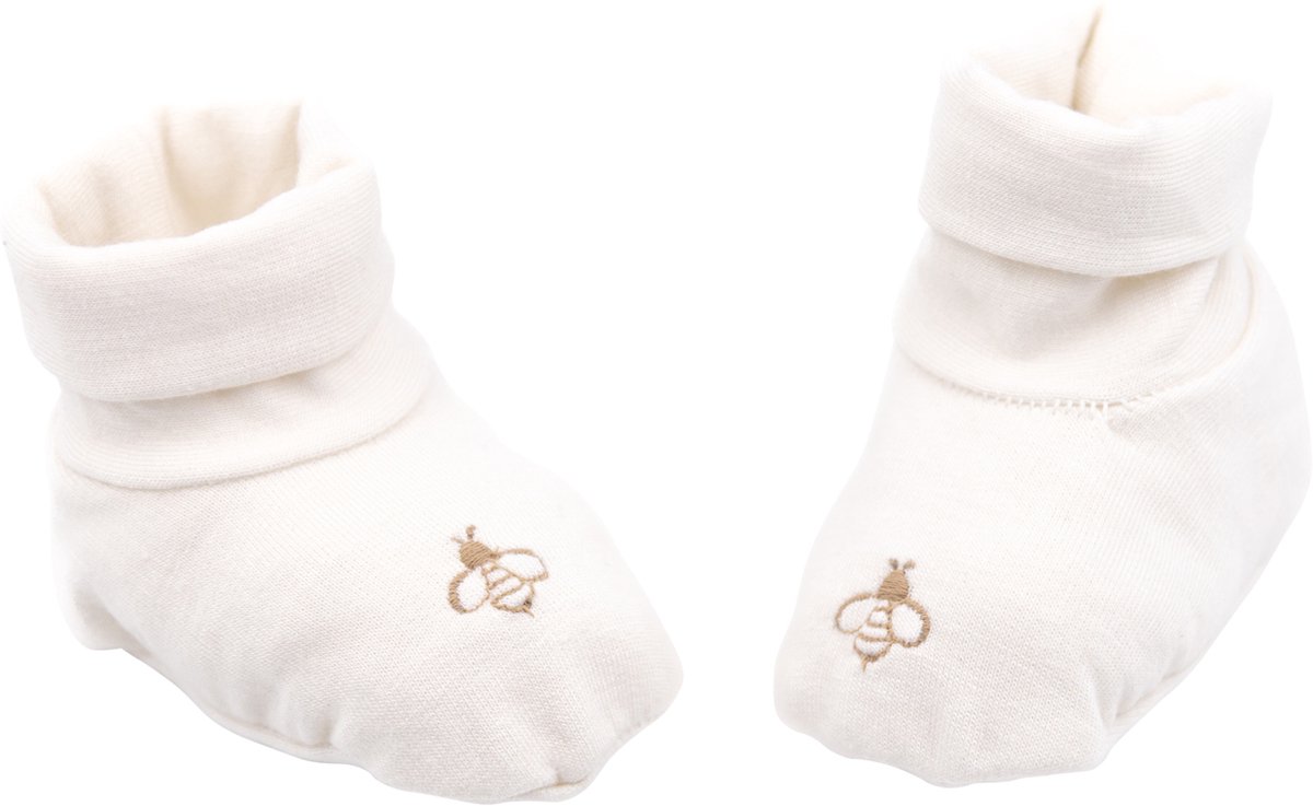 Bamboom Baby Booties - One Size - Cream