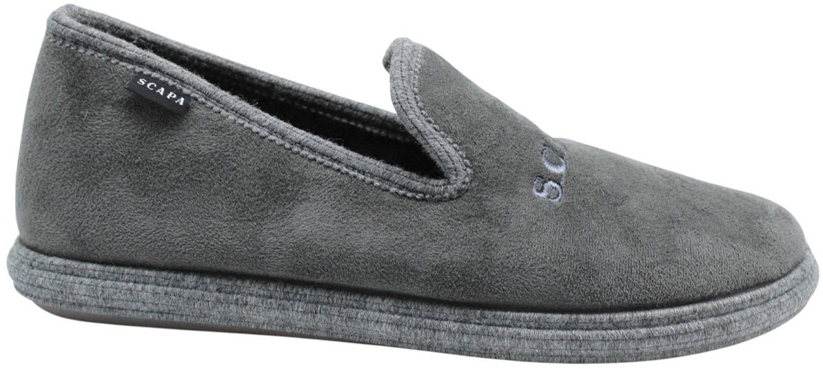 Scapa - Pantoffels - Grijs - Heren - Maat 43 -