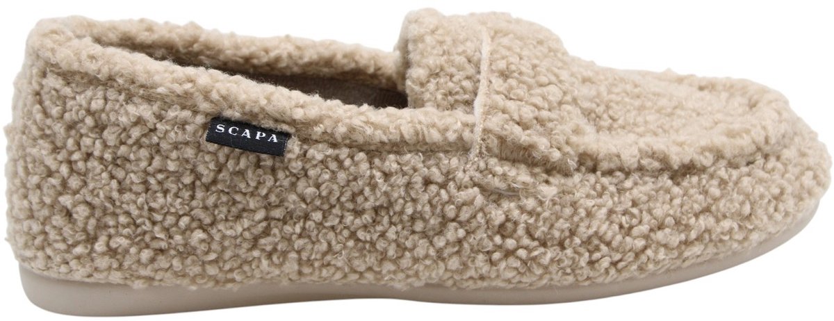 Scapa - Pantoffels - Beige - Vrouwen - Maat 37 -
