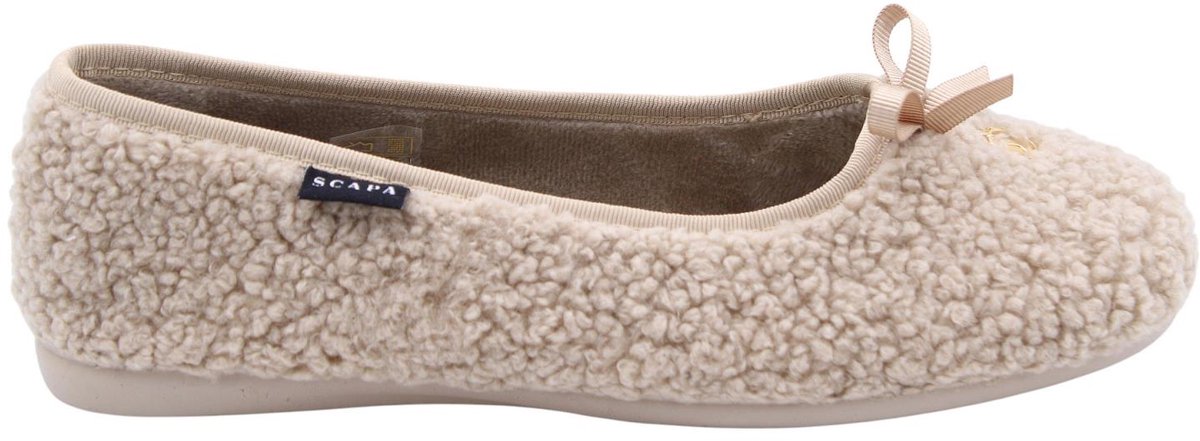 Scapa - Pantoffels - Beige - Vrouwen - Maat 37 -