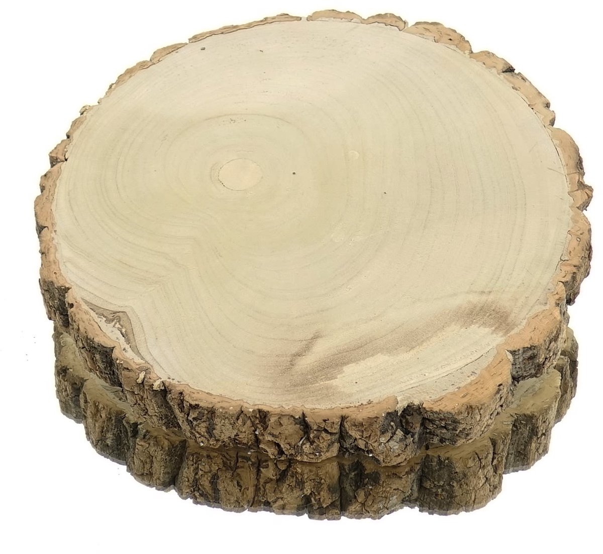 Gasper boomschijf met schors naturel Ø ca. 33 cm