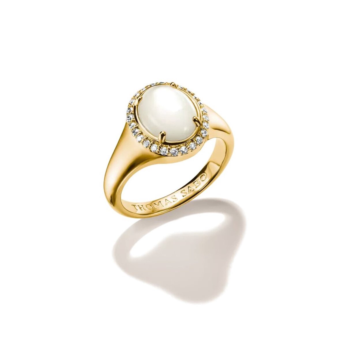Thomas Sabo - TR2542-M01-14-56 - Ring - Dames - Fluid Elegance - Maat 56