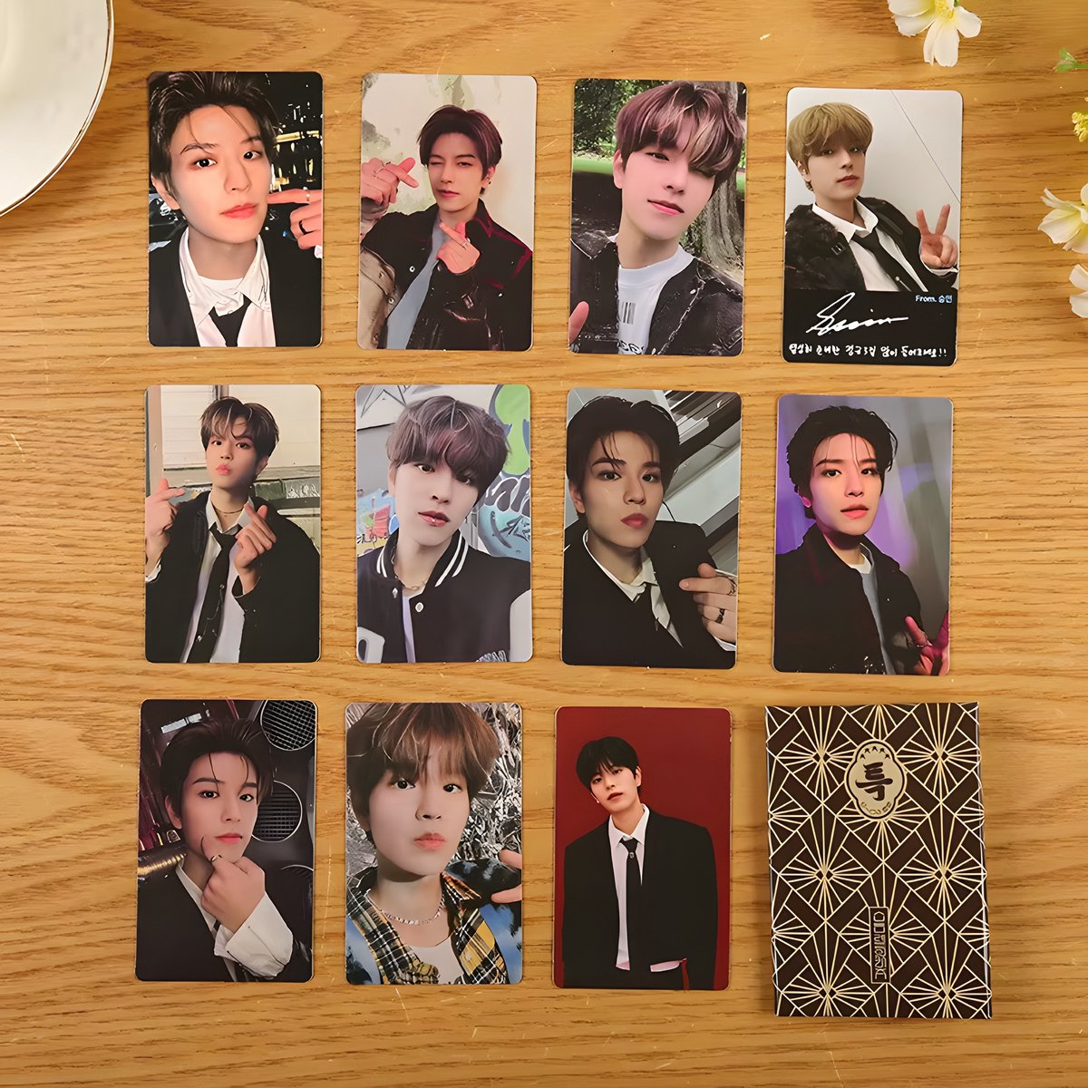 KPOP Stray Kids 5-STAR The 3rd Album Photocard variant 7 Outdoor Signed [Fotokaarten]