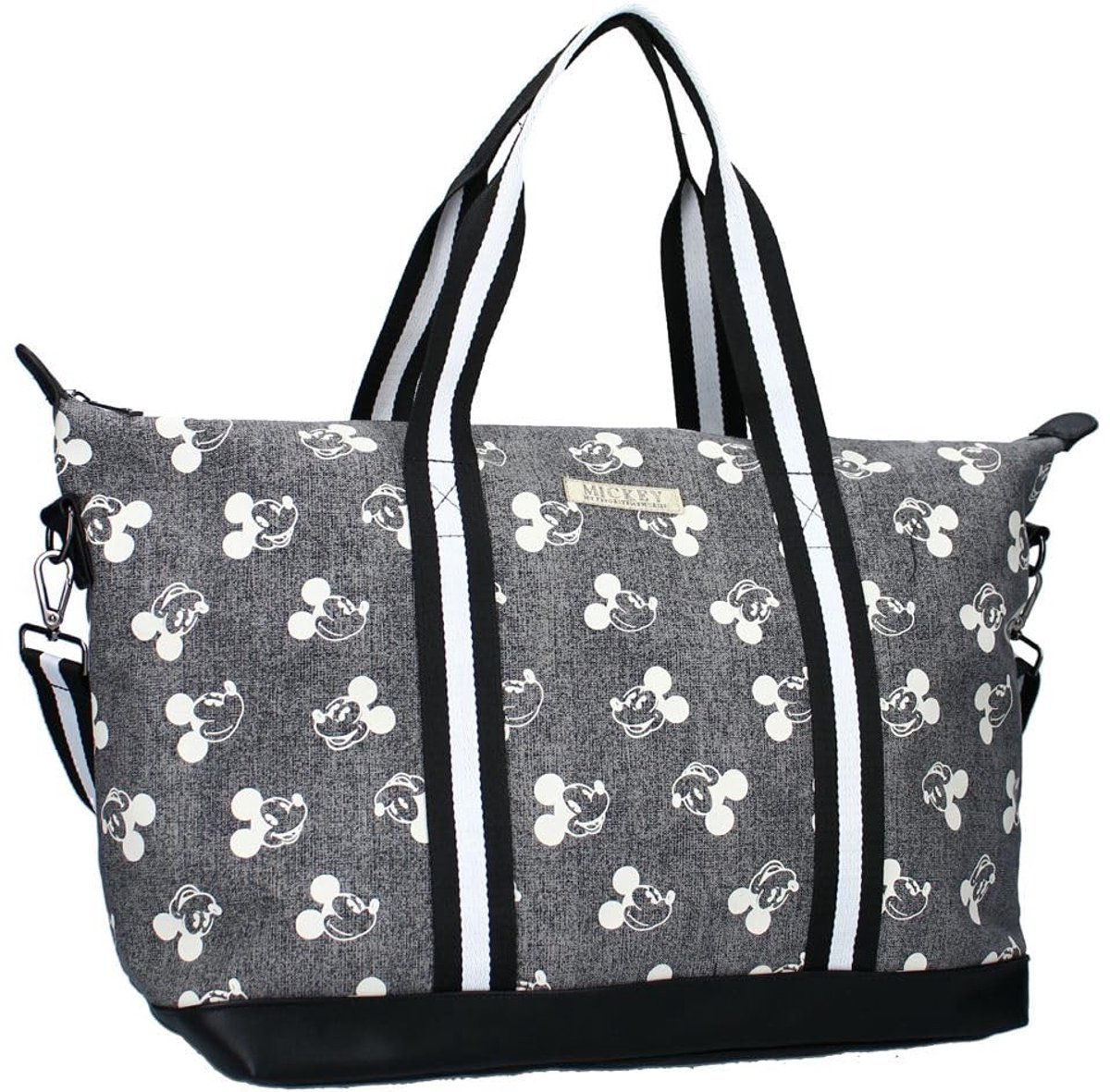 Elzusha - Mickey Mouse Shopper - Grijs - Compact en Ruim