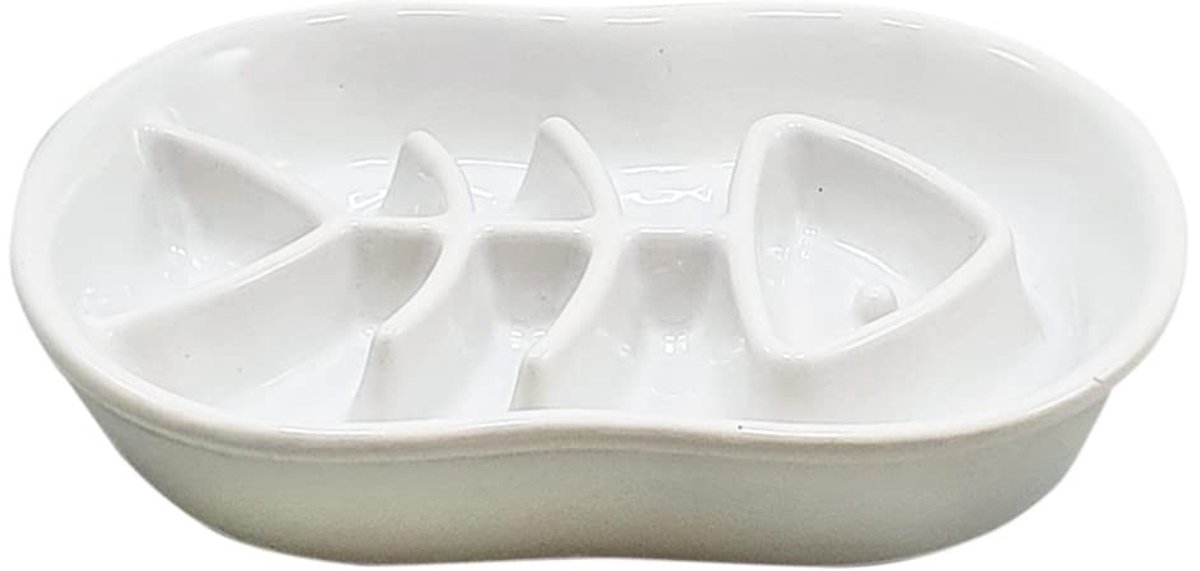 Elzusha - Anti-sling Kom Fish Wit 22.5 x 17 x 4 cm
