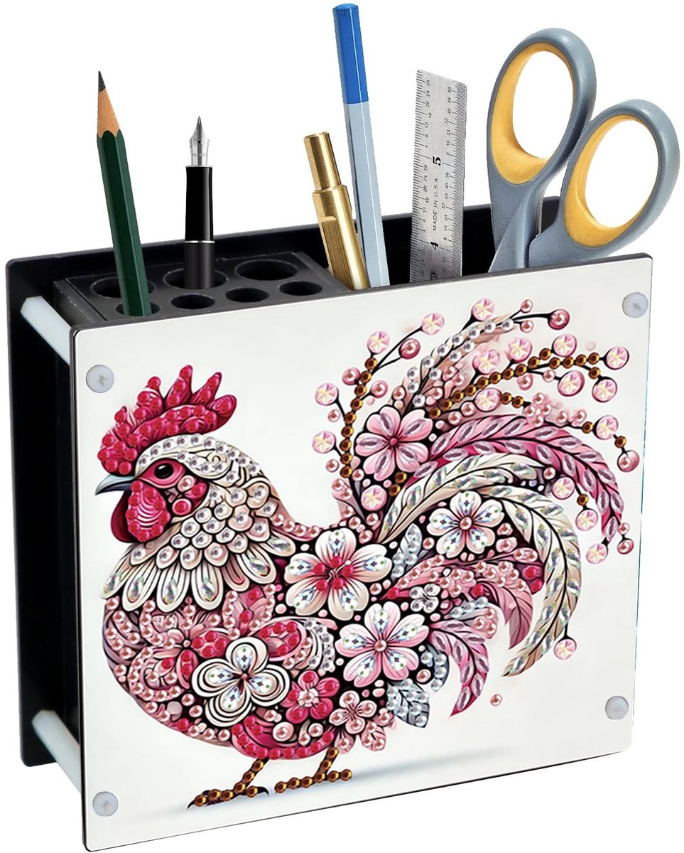 Elzusha - Multifunctionele Penhouder voor Desk Organization