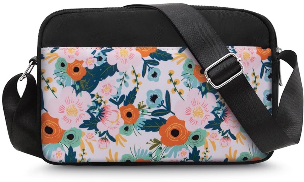 Elzusha - Multifunctionele Crossbody Handtas met Multiple Compartments