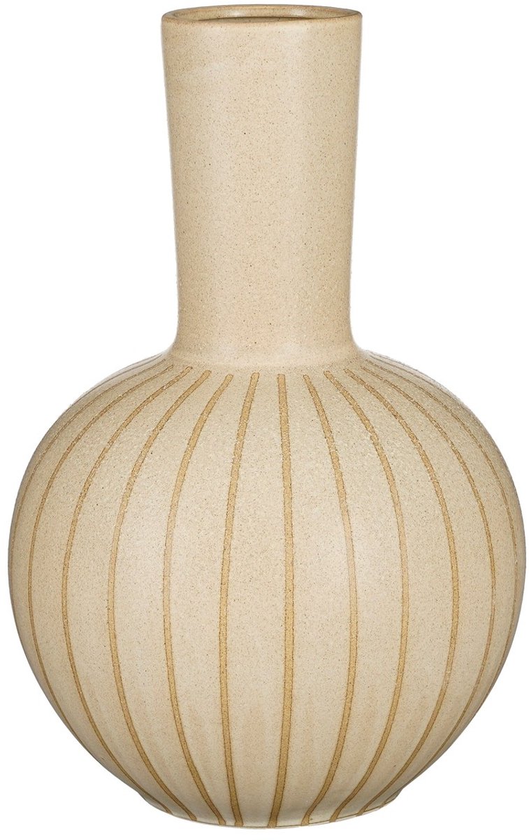 Mica Decorations Holm Vaas - H52 x Ø34 cm - Keramiek - Crème