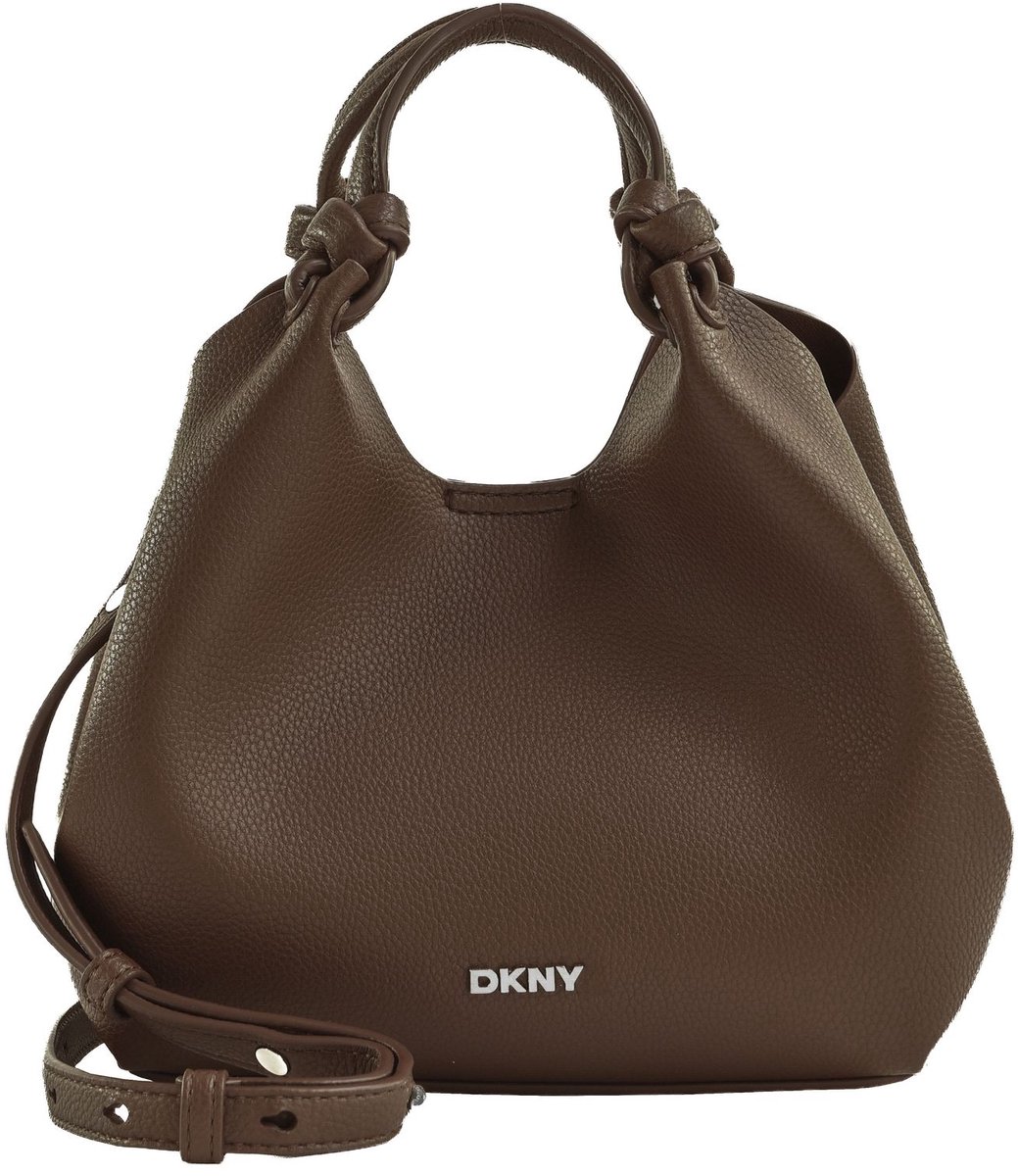 DKNY handtas schoudertas Paula Tote Bag Chocolat donkerbruin
